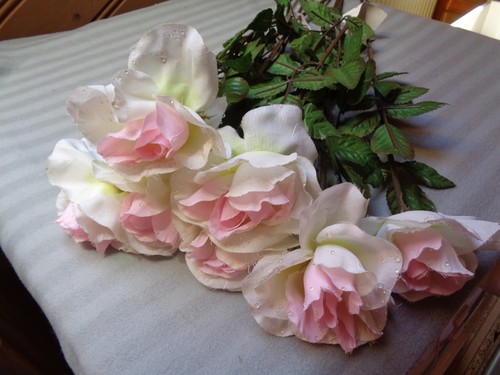 Kunstblumen rosen deko - kunstblumen,