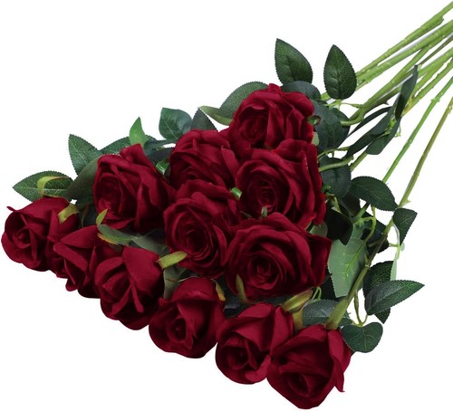 Stück künstliche rosen - 12,