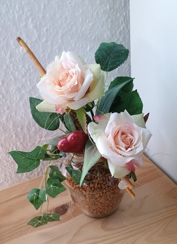 Rosengesteck glas - rosengesteck,