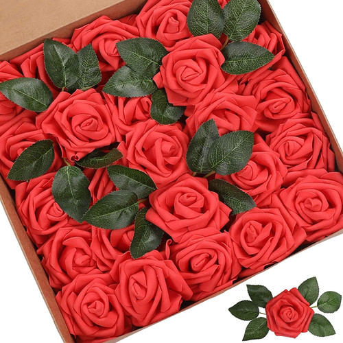 Künstliche rosen blumen set - rosen,