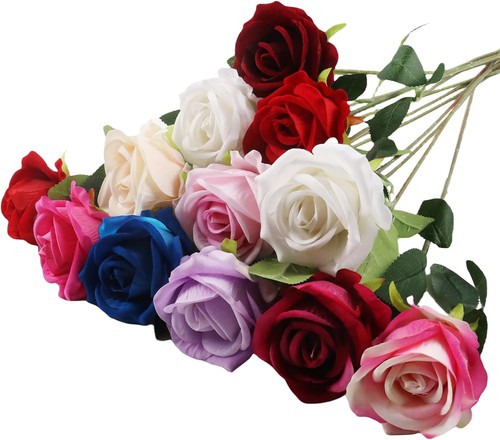 Kunstblumen rosen stück - kunstblumen,