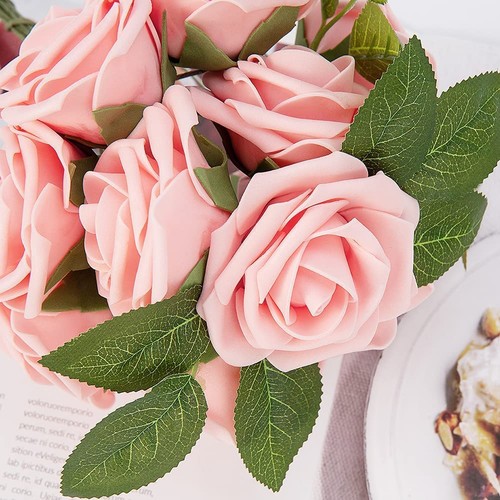 25x künstliche blumenköpfe - 25x,