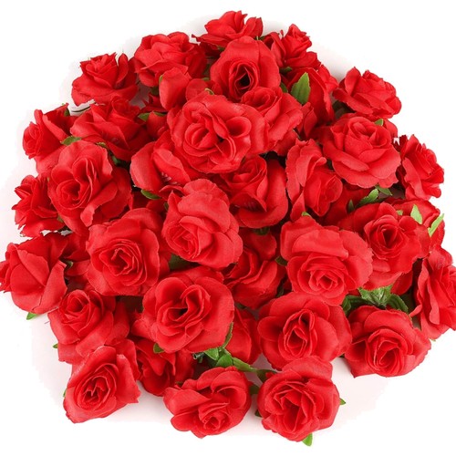 Künstliche blumenköpfe rosen - blumenköpfe,