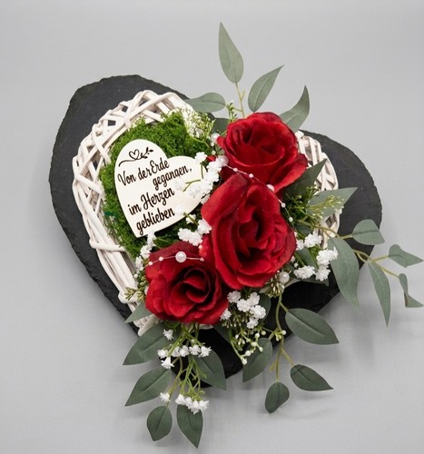 Grabschmuck grabgesteck herz - grabgesteck,