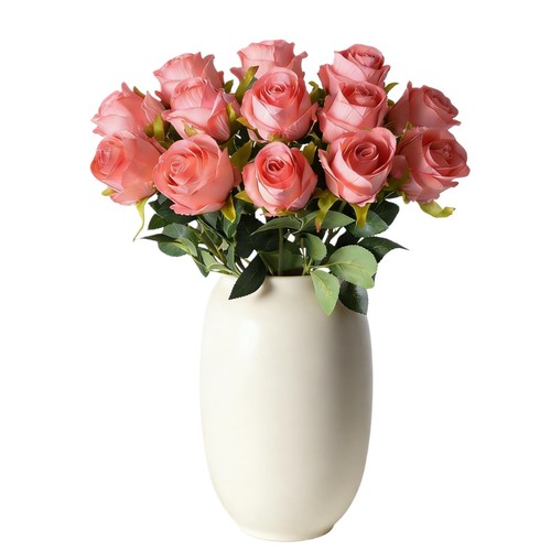 6er set künstliche rosen wie - künstliche,