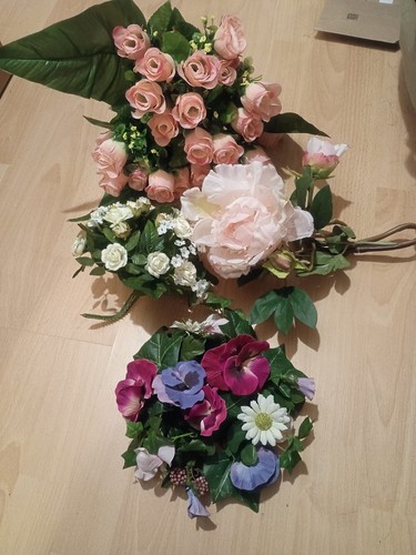 Kunstblumenstrauß für - 2,